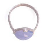 Chalcedony Rhombus Cocktail Ring