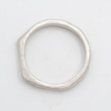 Double Faced Silver ring