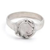 Melt with Love III Silver ring