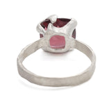 Melt with Love Garnet Silver Ring