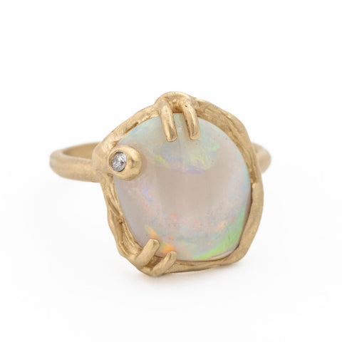 Australian Opal Sparkle Ring