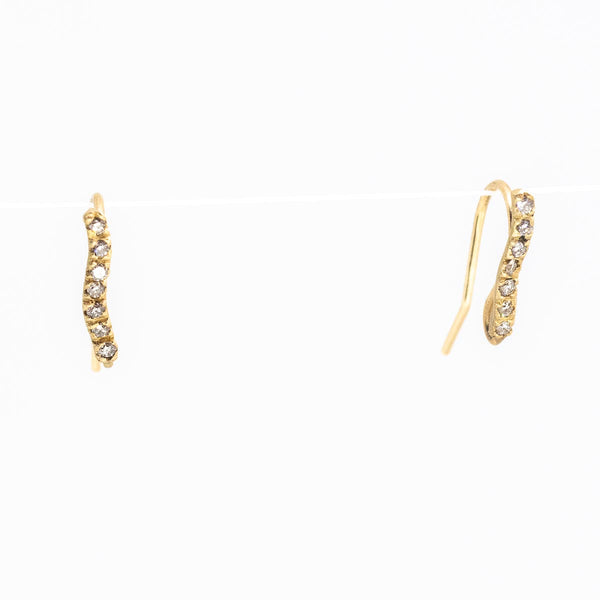Driftwood Sparkle Diamond Earrings
