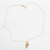 Hane (feather) Sparkle Necklace