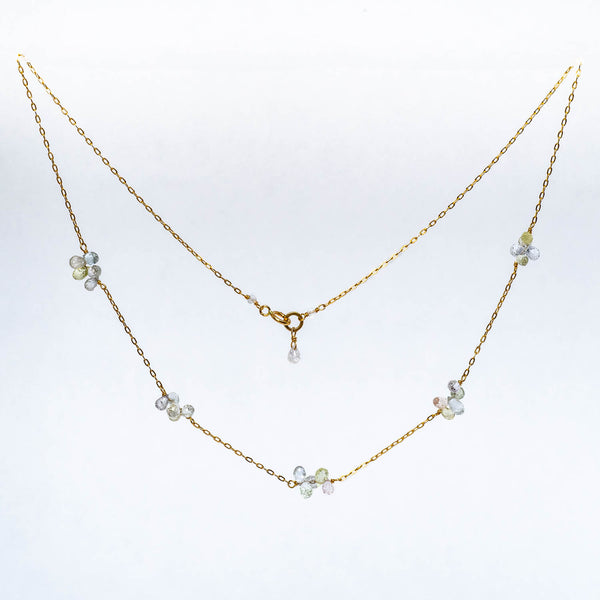 Briolette Sapphire Necklace