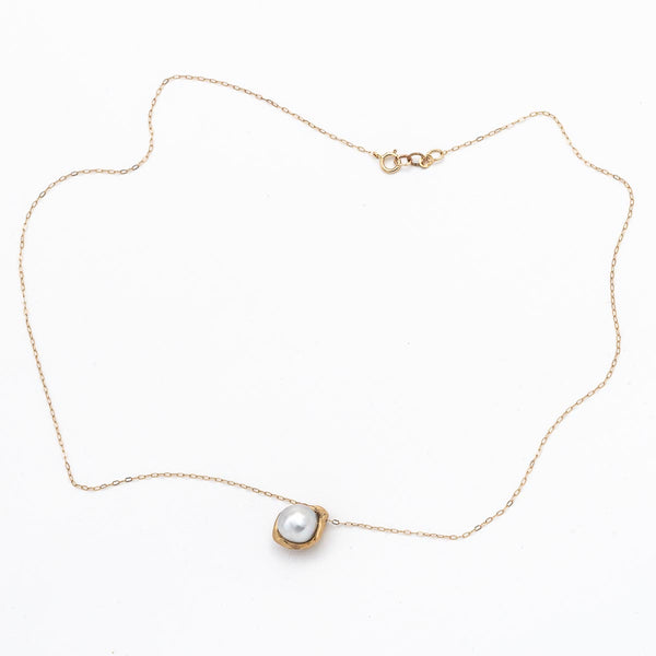 Wakasa Pearl Pendant Necklace A