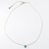 Turquoise Basket Necklace