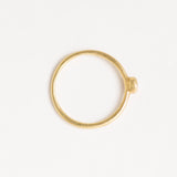 Gold Medal Solitaire Ring