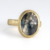 Gold Sheen Sapphire Ring