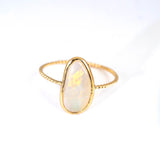 Opal Clarion Twist Ring (option C)