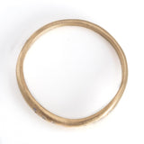 Curved Path Yellow Gold Ring