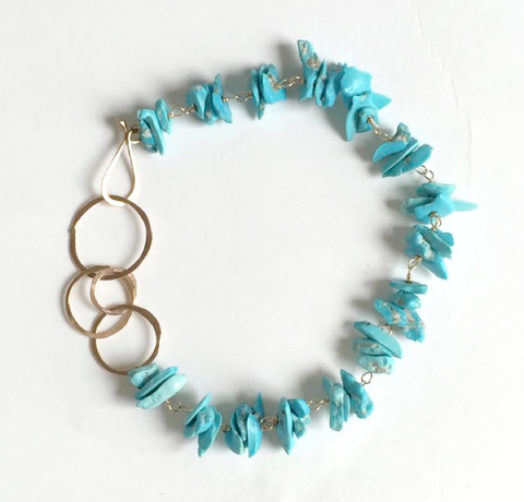 Ocean Blue Bracelet- Turquoise